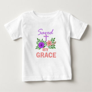 T-shirt Pour Bébé sauvegardé par grâce