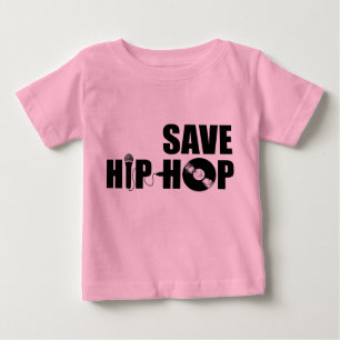T-shirt Pour Bébé Sauvez le hip-hop