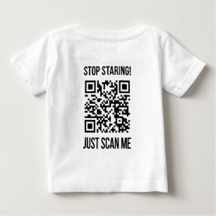 T-shirt Pour Bébé Scan Me QR Code : Choisissez la gentillesse chaque