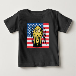 T-shirt Pour Bébé Scandale américain