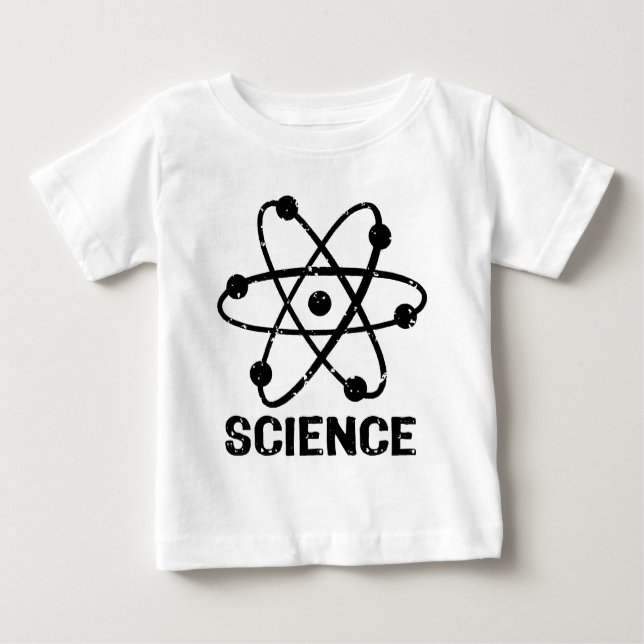 T-shirt Pour Bébé Science (Devant)