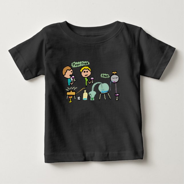 T-shirt Pour Bébé Science amusante (Devant)