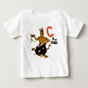 T-shirt Pour Bébé Scooby-Doo C est pour Candy