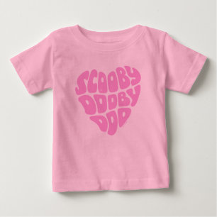 T-shirt Pour Bébé Scooby Doo Doo Heart
