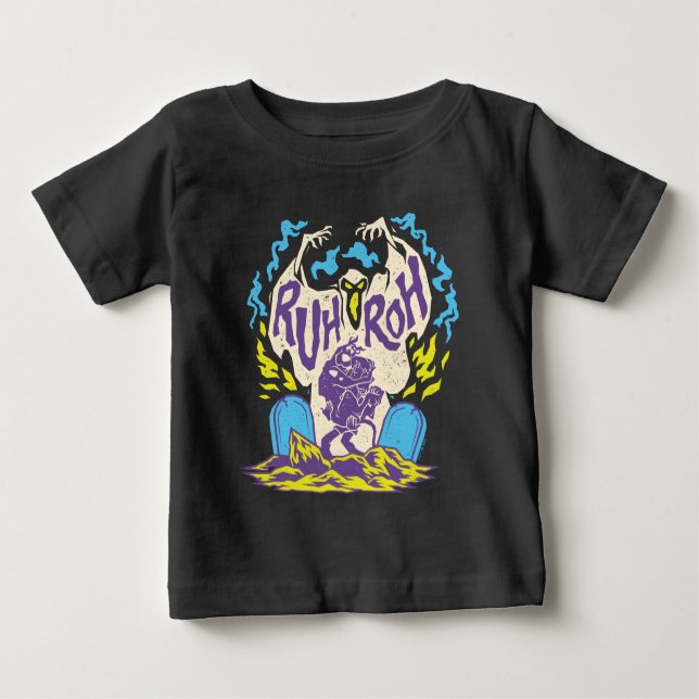 T-shirt Pour Bébé Scooby-Doo | Ruh Roh Scooby & Shaggy (Devant)