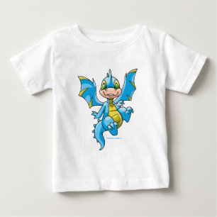 T-shirt Pour Bébé Scorchio bleu curieux