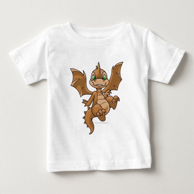 T-shirt Pour Bébé Scorchio Brown (Devant)