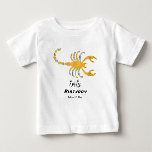 T-shirt Pour Bébé Scorpio Anniversaire Invité d'honneur