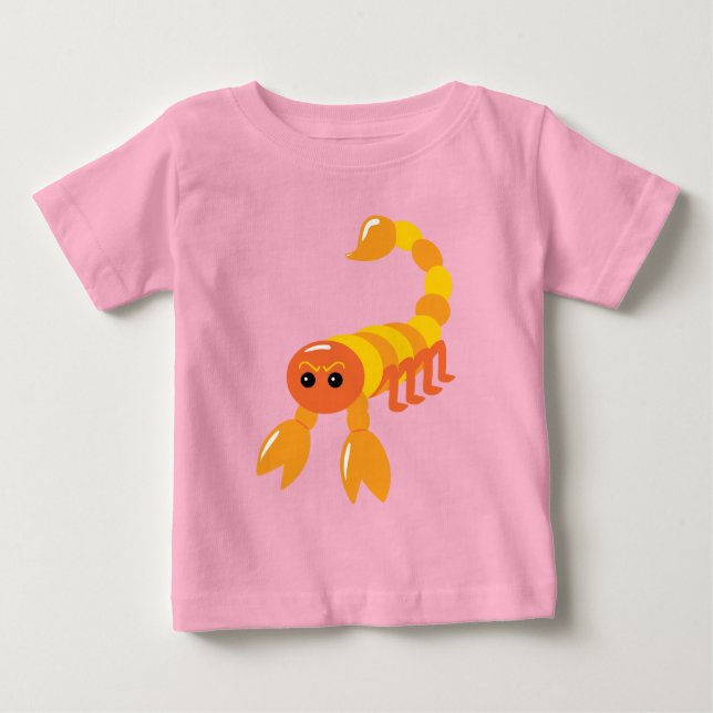 T-shirt Pour Bébé Scorpion (Devant)