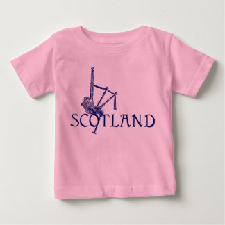 T-shirt Pour Bébé Scotland Bagpipes, Scotland Design