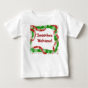 T-shirt Pour Bébé Se bécote l'accueil !