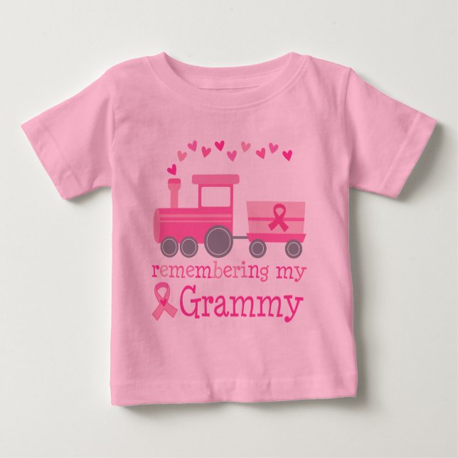 T-shirt Pour Bébé Se rappeler mon Grammy (Devant)