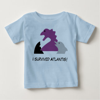 T-shirt Pour Bébé Seameeples - I survived ATLANTIS