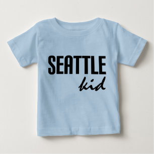 T-shirt Pour Bébé Seattle WA badine le tee - shirt infantile