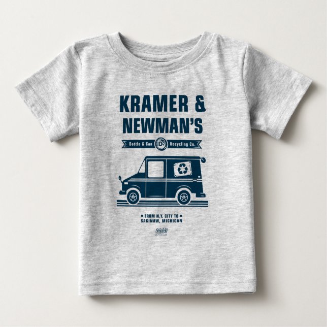 T-shirt Pour Bébé Seinfeld | Kramer & Newman's Recycling Co. (Devant)