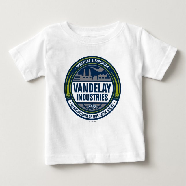 T-shirt Pour Bébé Seinfeld | Logo de Vandelay Industries (Devant)