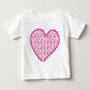 T-shirt Pour Bébé Sensibilisation au cancer du sein