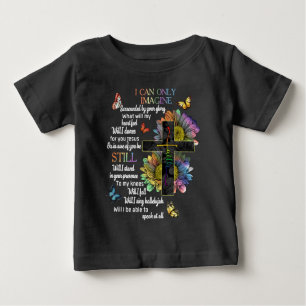 T-shirt Pour Bébé Sensibilisation sur l'autisme Je Ne Peux Imaginer 
