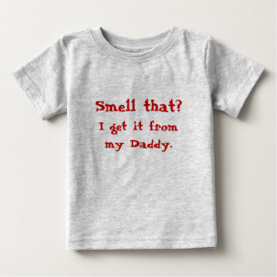 T-shirt Pour Bébé Sentez cela ?