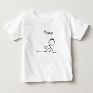 T-shirt Pour Bébé Sentiments Joyeux (Enfant/Bébé)