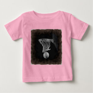 T-shirt Pour Bébé Sepia Basketball