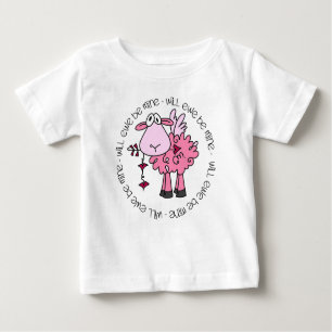 T-shirt Pour Bébé Seras-Tu À Moi Valentine ?