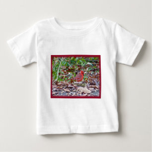 T-shirt Pour Bébé Série Cardinal Wild Songbird