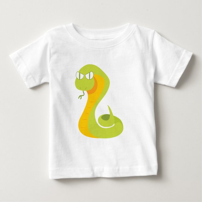 T-shirt Pour Bébé Serpent (Devant)