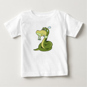 T-shirt Pour Bébé Serpent drôle