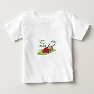 T-SHIRT POUR BÉBÉ SERVICE DE SOIN DE PELOUSE