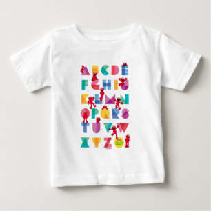 T-shirt Pour Bébé Sesame Street   Alphabet d'Elmo