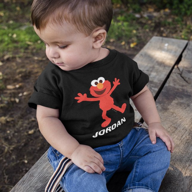 T-shirt Pour Bébé Sesame Street | Elmo personnalisé (Créateur téléchargé)