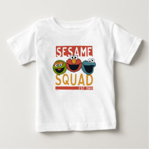 T-shirt Pour Bébé Sesame Street - Équipe Sesame
