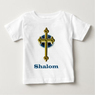 T-shirt Pour Bébé Shalom