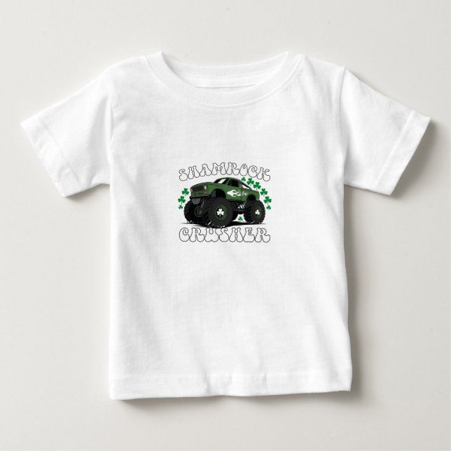 T-shirt Pour Bébé Shamrock Crusher (Devant)