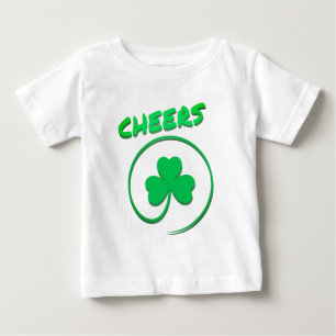 T-shirt Pour Bébé Shamrock de Clover Jour de la Saint Patrick vert i