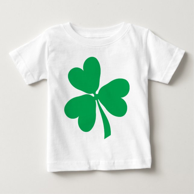 T-shirt Pour Bébé Shamrock/Irlande (Devant)
