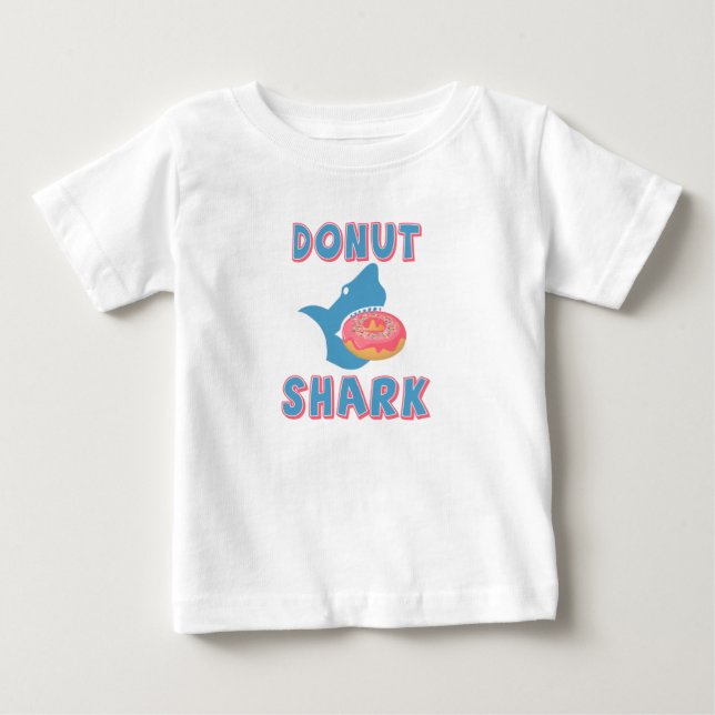 T-shirt Pour Bébé Shark (Devant)