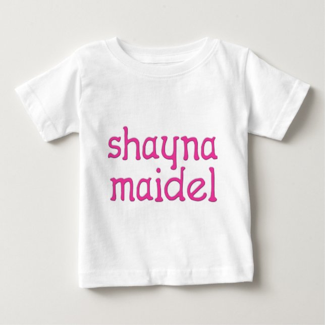 T-shirt Pour Bébé Shayna Maidel (Devant)