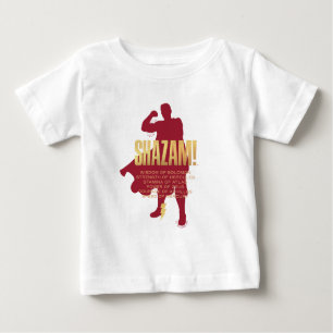 T-shirt Pour Bébé SHAZAM ! Furie des dieux   Silhouette Flexante