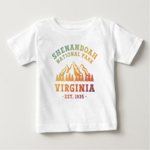 T-shirt Pour Bébé Shenandoah National Park Virginia USA