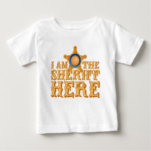 T-shirt Pour Bébé Shérif