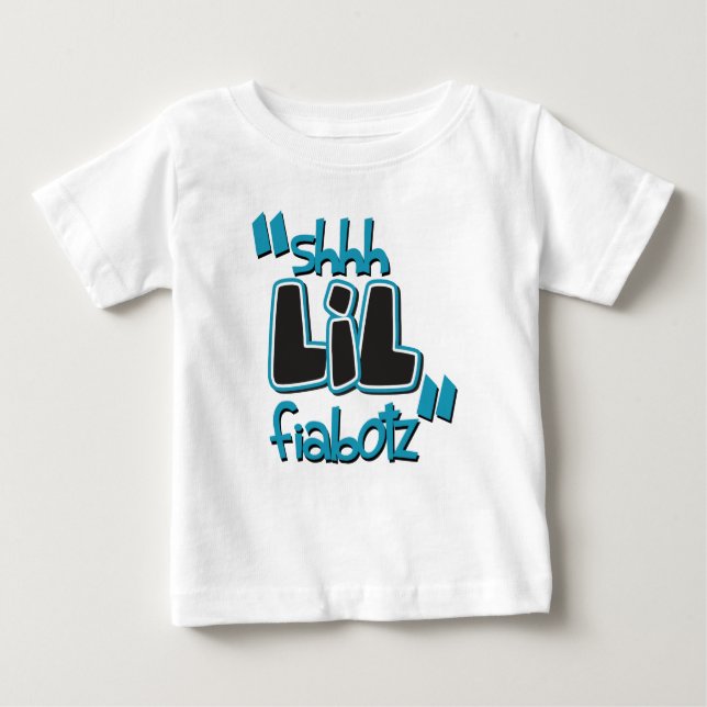 T-shirt Pour Bébé Shhh LIL Fiabotz (Devant)
