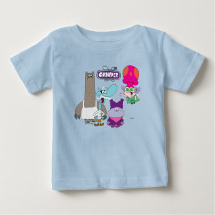 T-shirt Pour Bébé Shnitzel, Mung, Chowder et Truffes