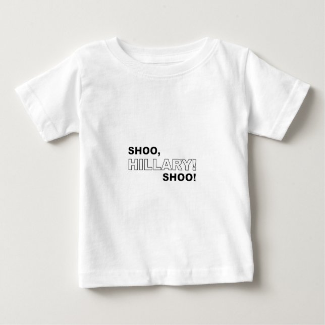 T-shirt Pour Bébé Shoo Hillary Shoo (Devant)