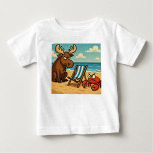 T-shirt Pour Bébé Shoreline Showdown – Qui obtient le siège ? Tee po