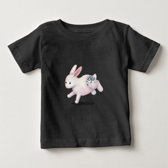 T-shirt Pour Bébé SIGNE D'Astrologie Chinoise Zodiac Rabbit (Devant)