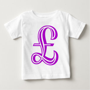 T-shirt Pour Bébé Signe de livre - violet