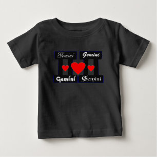 T-shirt Pour Bébé SIGNIFICATION ♊ TYPE 😍 J'AIME Gemini-Best-Zodiac