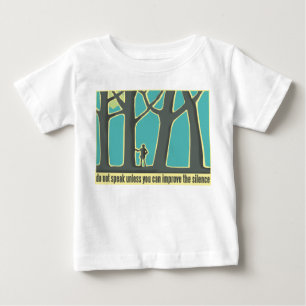 T-shirt Pour Bébé Silence de la forêt